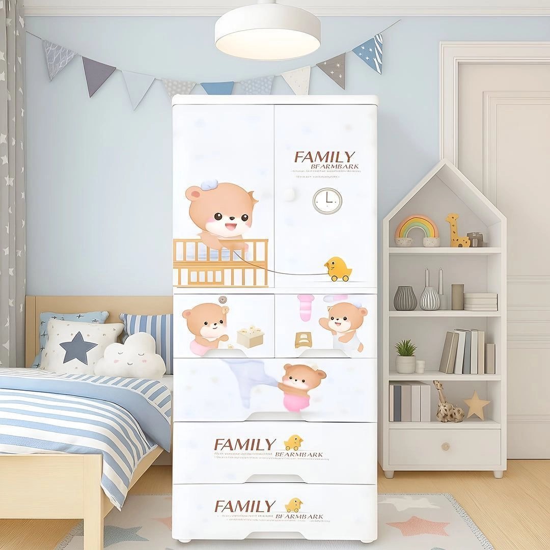 156 cm (6025)  Almari Stylish & Spacious Design (60*38*156 CM) 4