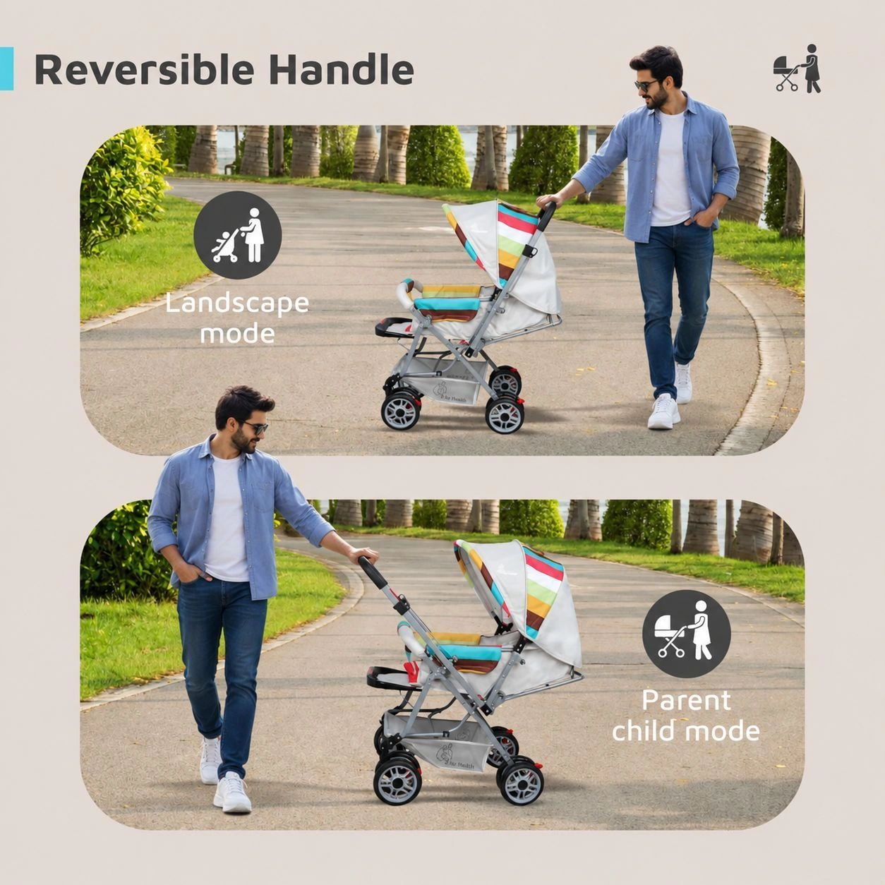 Lollipop Lite Baby Stroller 3