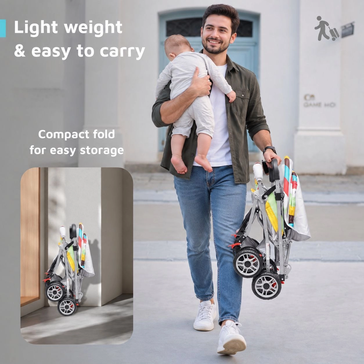 Lollipop Lite Baby Stroller 4