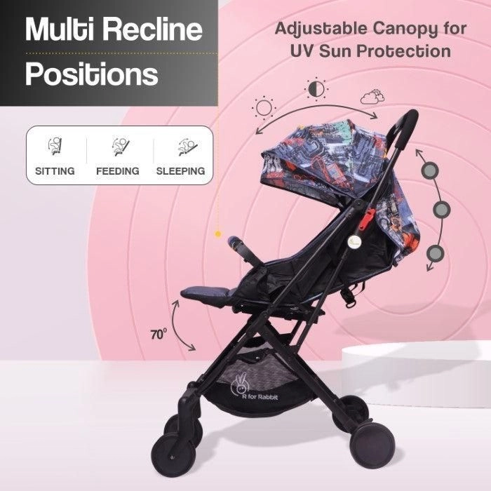 Pocket Stroller Lite (gray ,R for Rabbit) 4