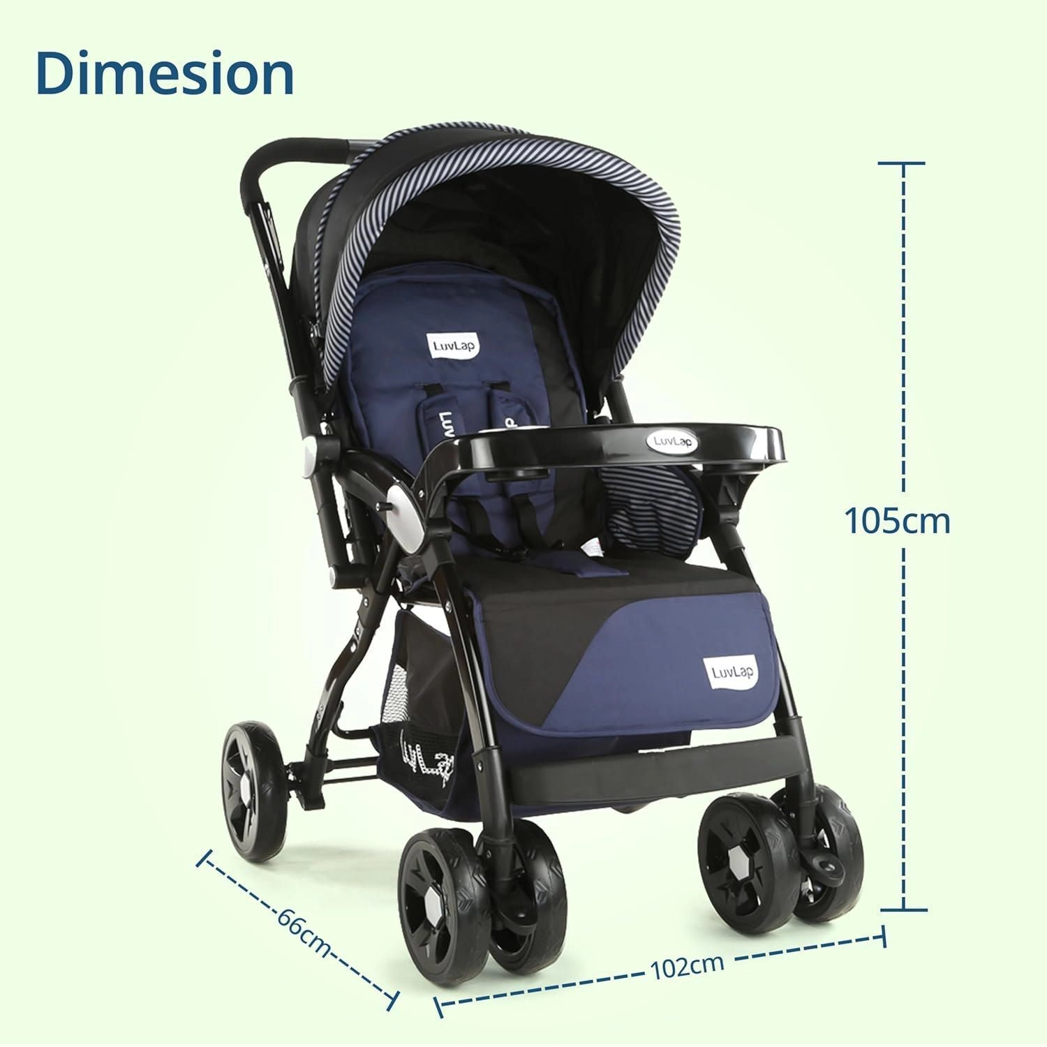 Galaxy Baby Stroller (Luvlap) 3