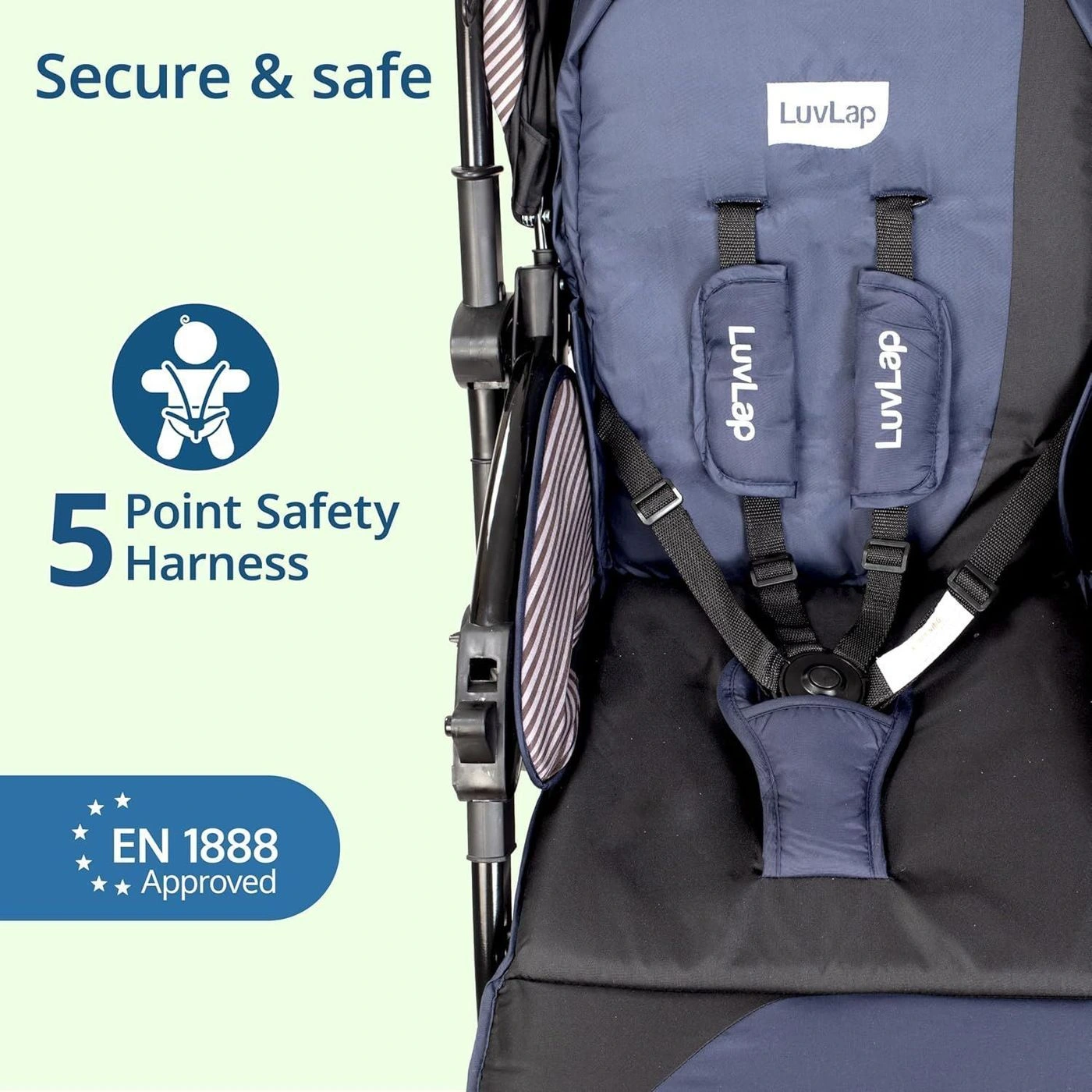 Galaxy Baby Stroller (Luvlap) 5
