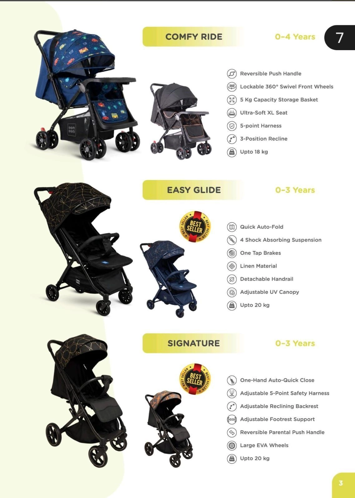 Mee Mee strollers 4