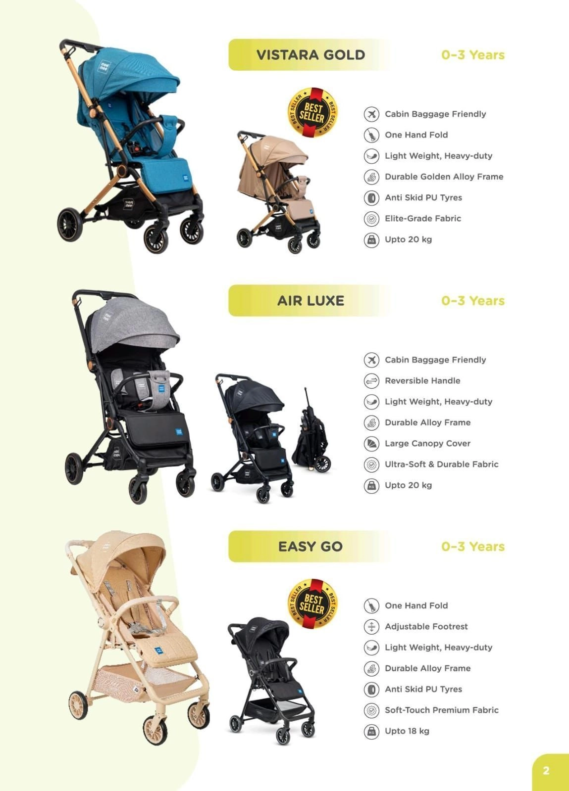 Mee Mee strollers 5