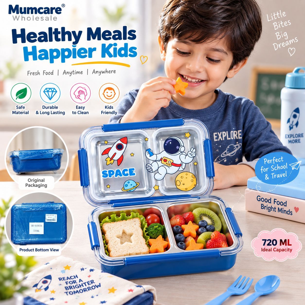 Dream steel Lunch box 2