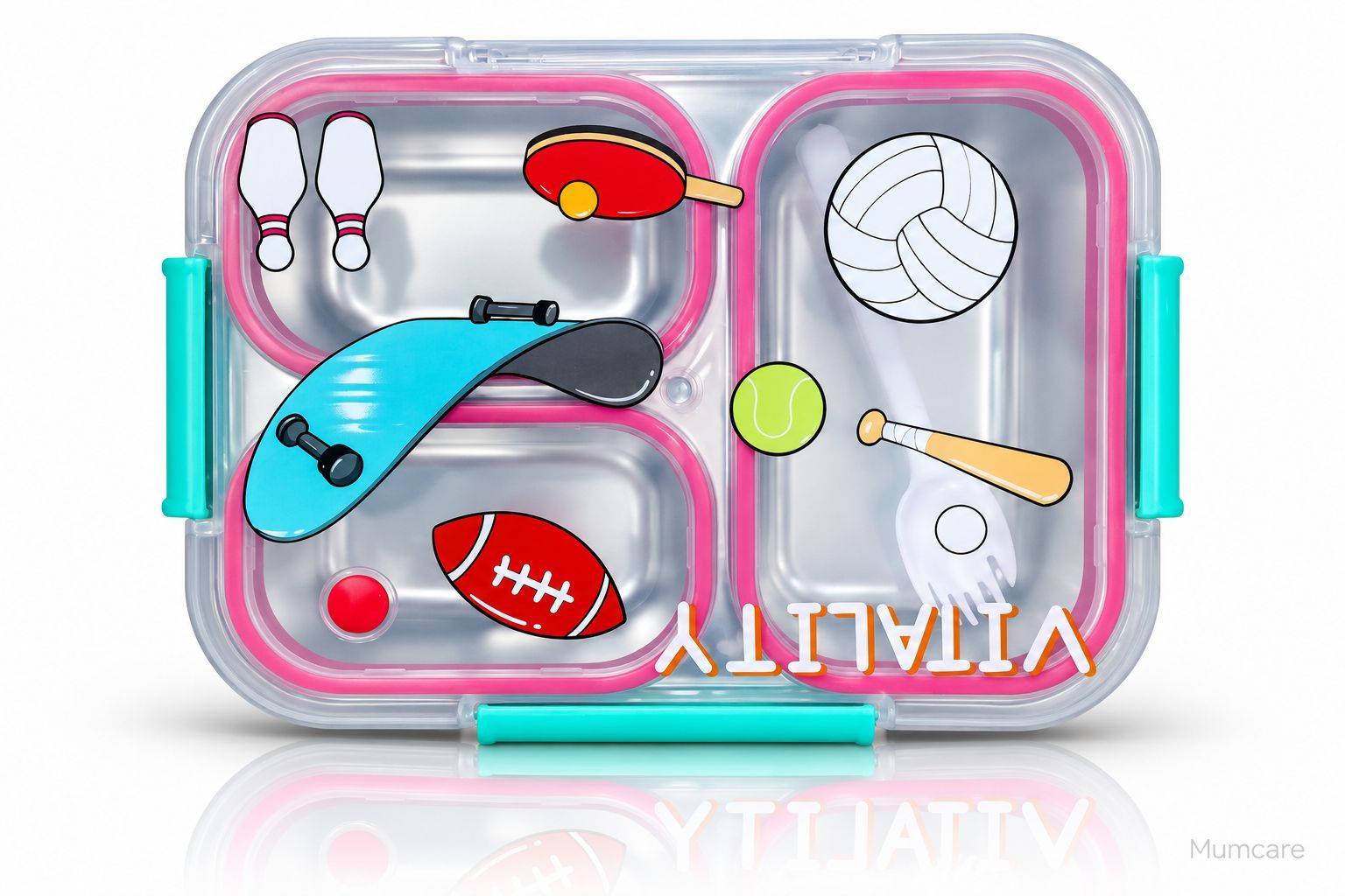 Vitality steel Lunch box 1