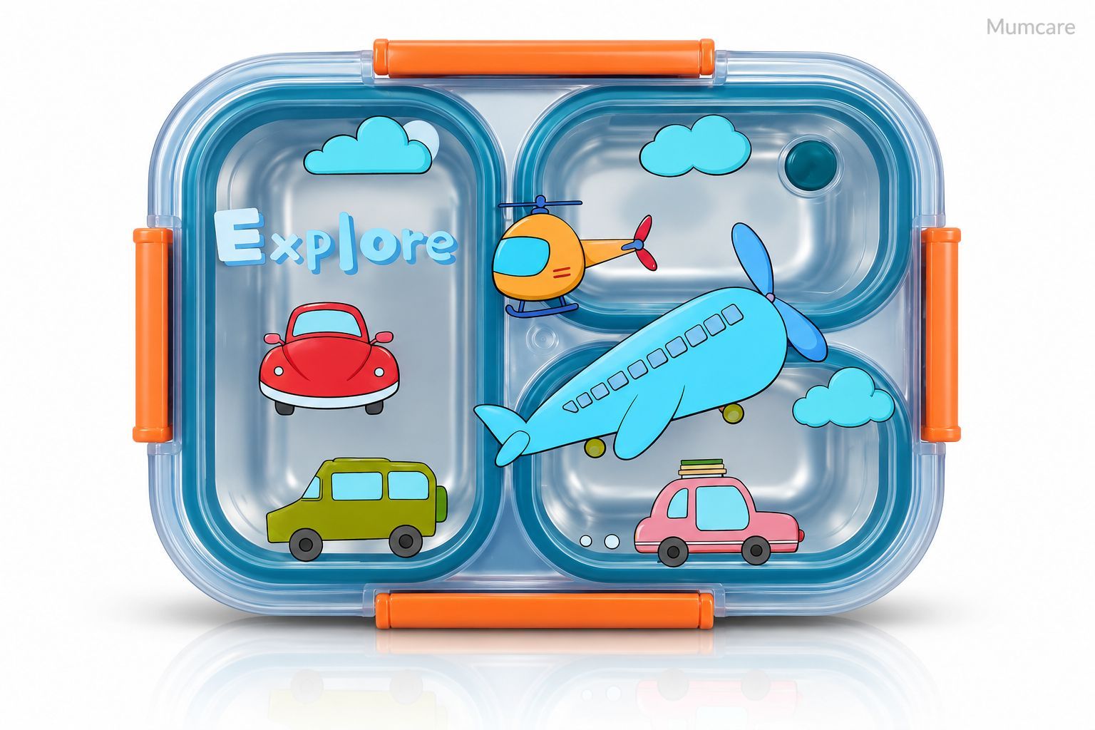 Explorer steel Lunch box 1