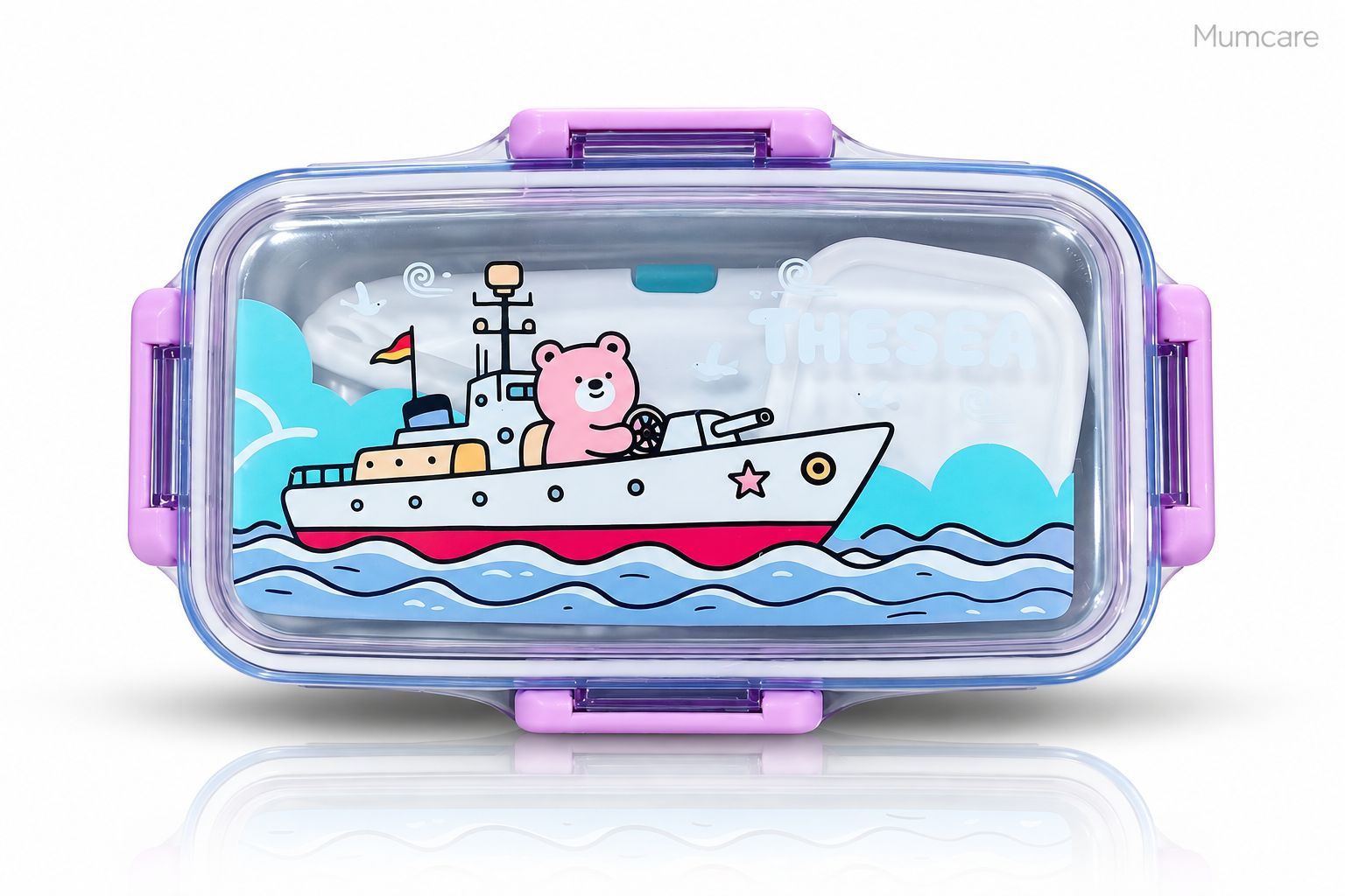 THE SEA Steel lunch box
