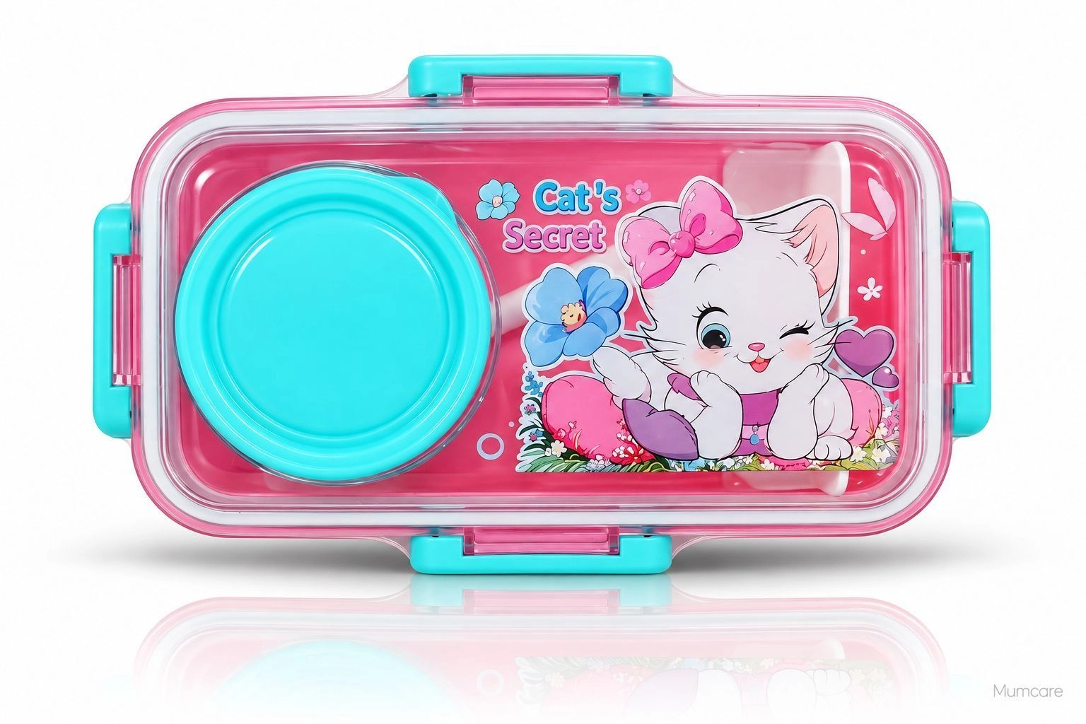 Cat mini plastic lunch box 1
