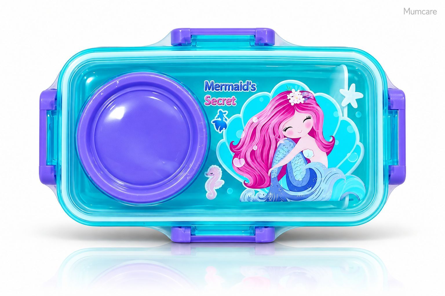 Mermaid mini plastic lunch box 1