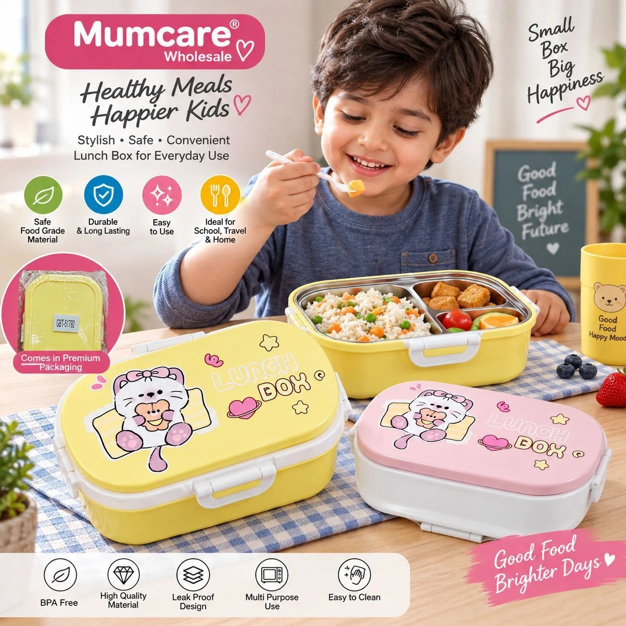 Plastic lunch box 2