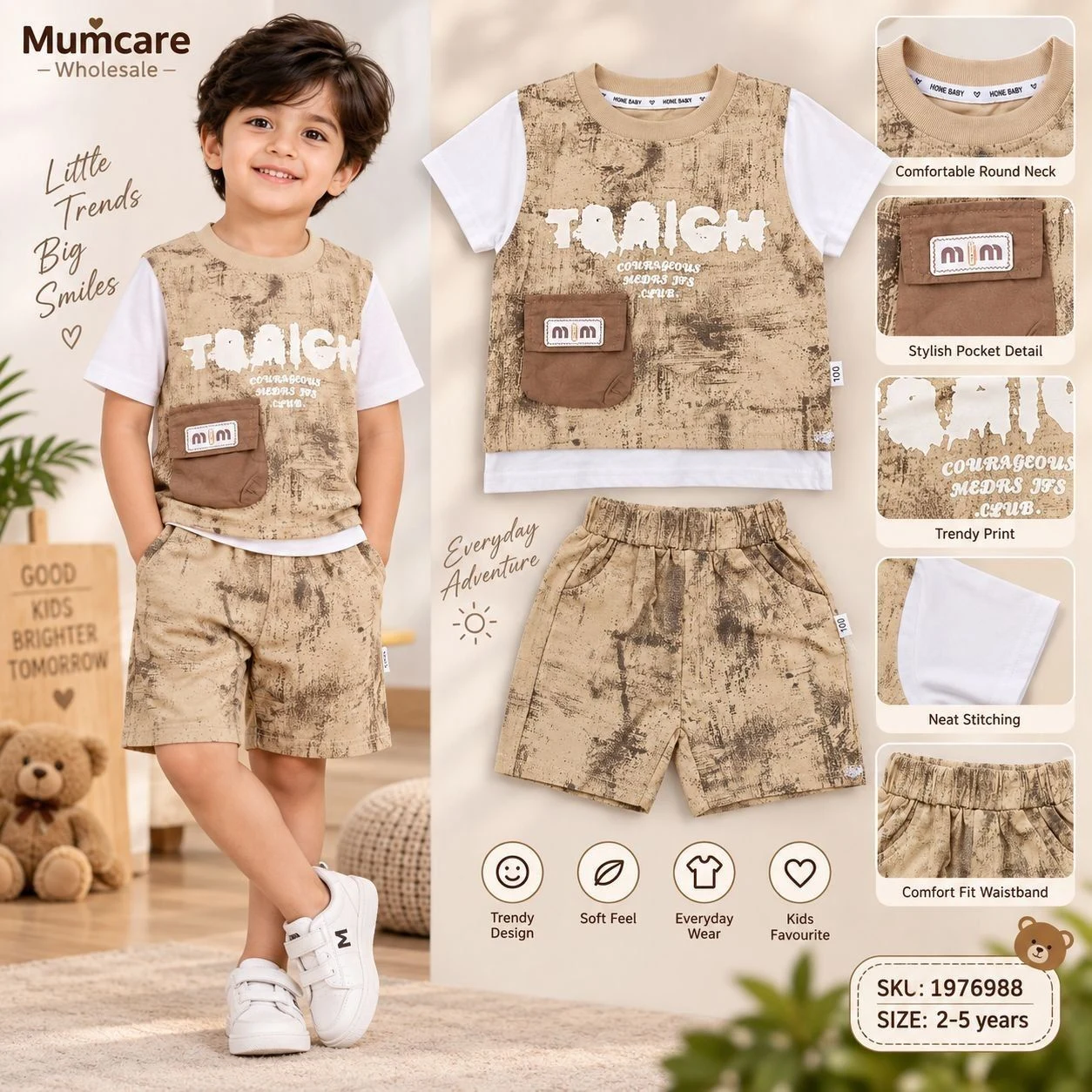 Pocket type pair (2-5y)