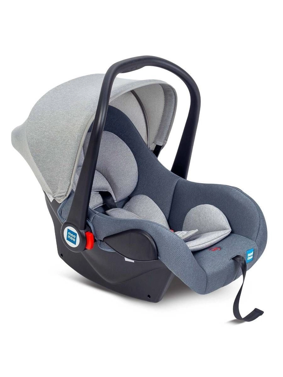Mee Mee 4-in-1 Baby Carry Car Seat – Grey | Carry Cot, Rocker, Feeding Seat & Car Seat 2