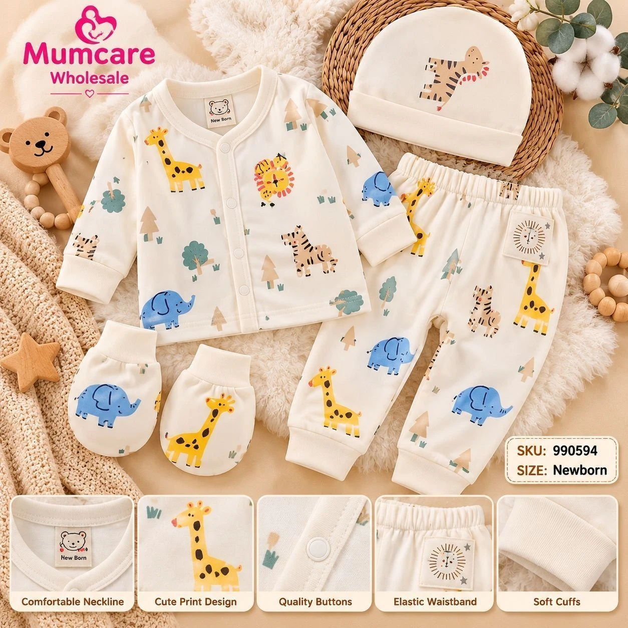 Baby cordset (new born)