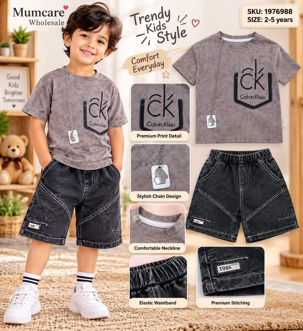 Fency clothes with comfort (2-5y)