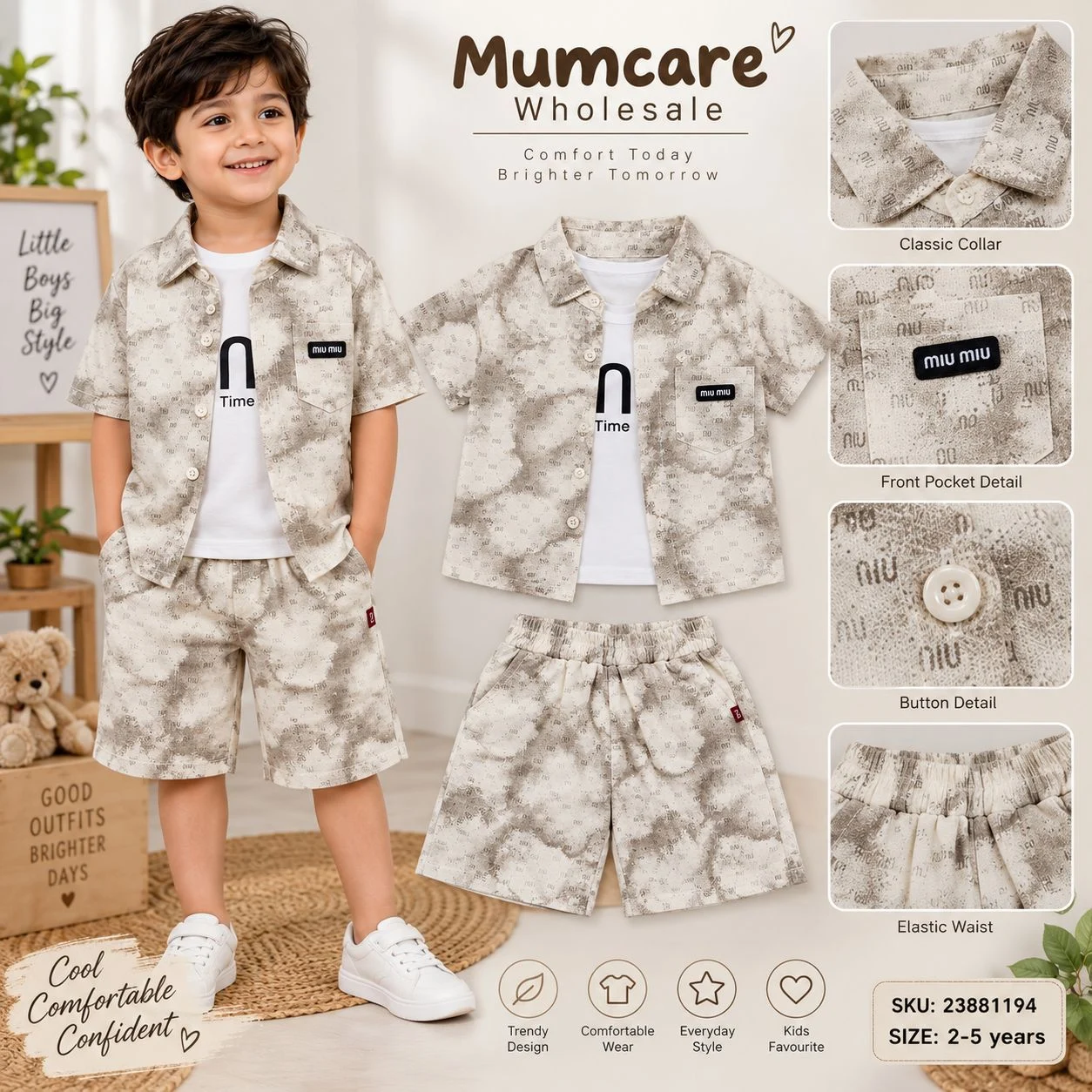 3 three piece fency clothes (2-5y)