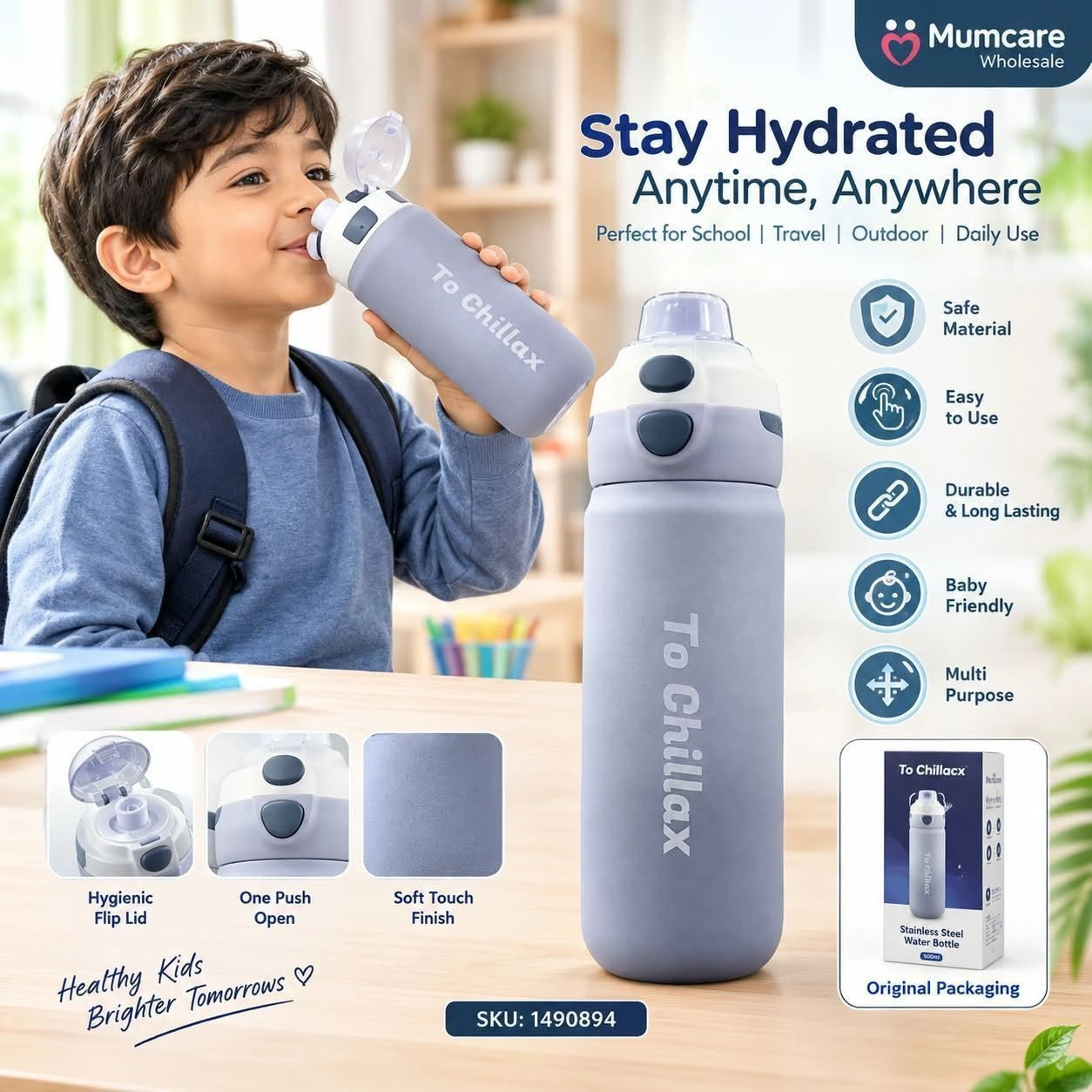 Steel waterbottle 2