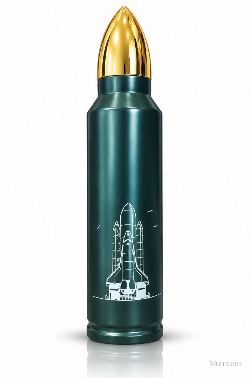 Steel missile waterbottle 1