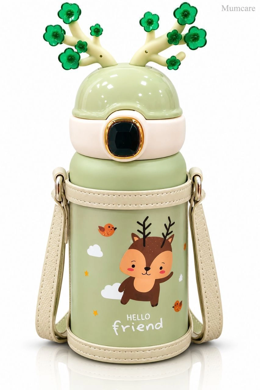 Cute Bear steel waterbottle 1