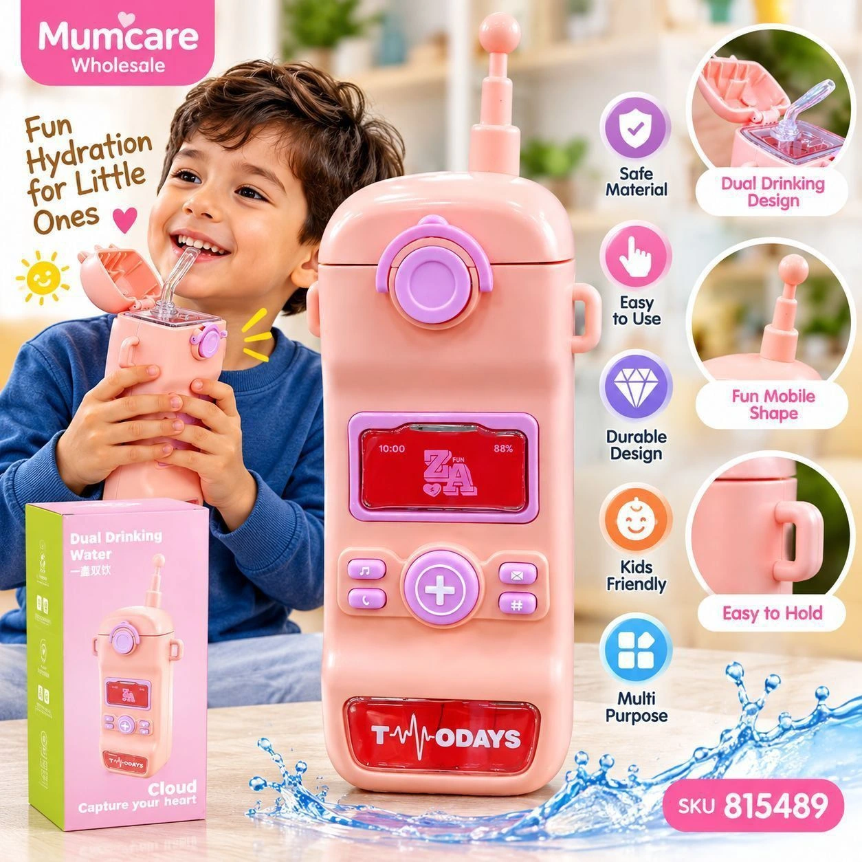 Phone style waterbottle 2