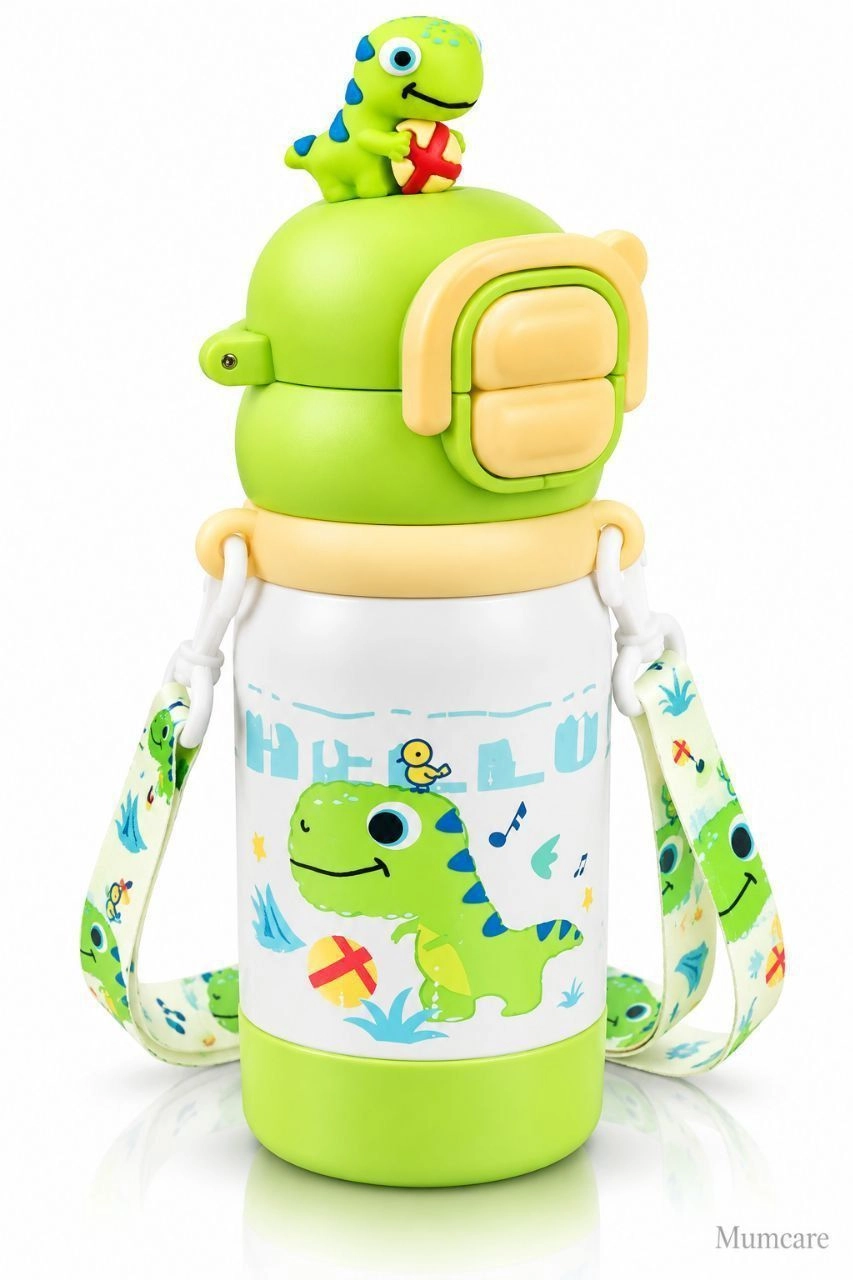 Dinosaur steel waterbottle 1