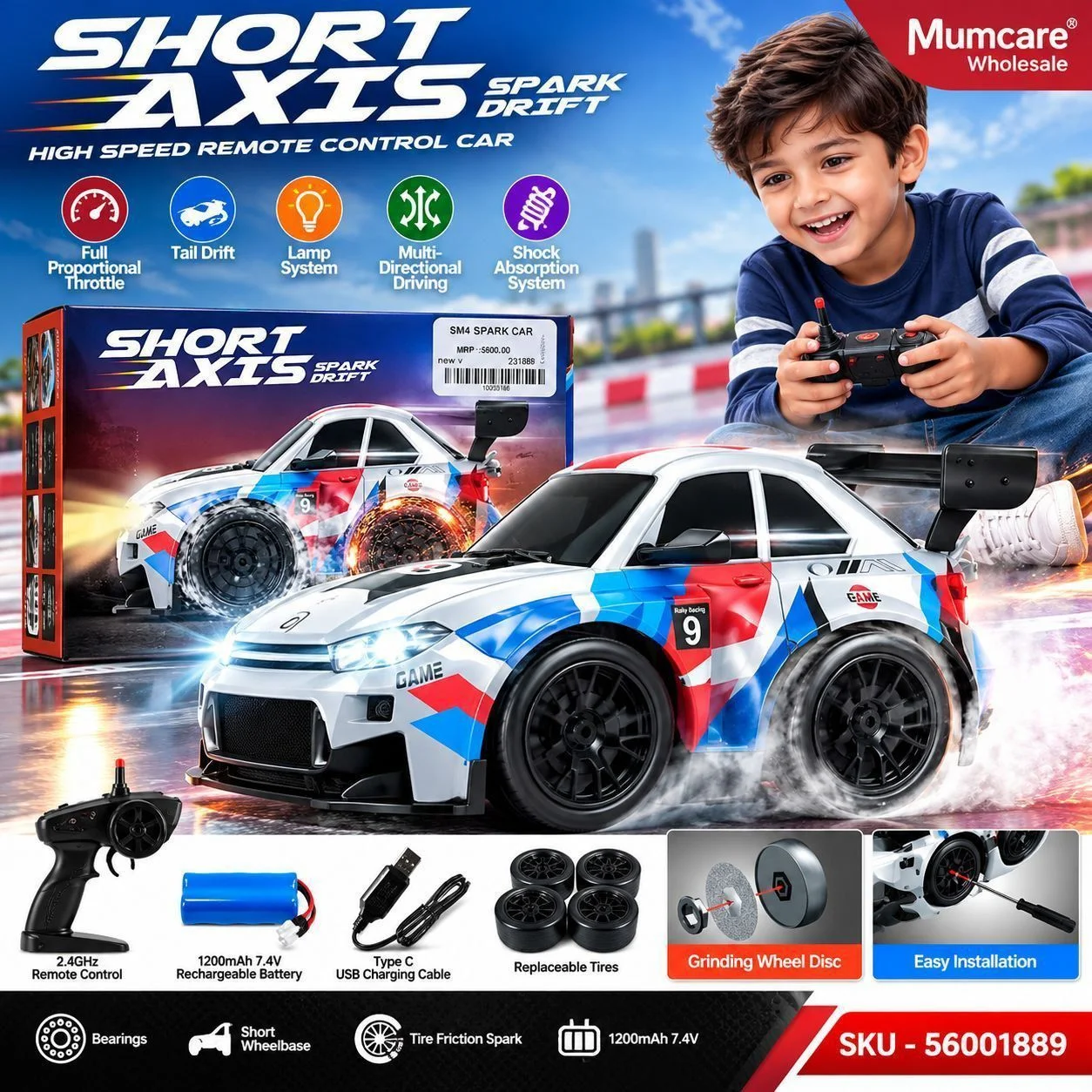 Superb drift car kids