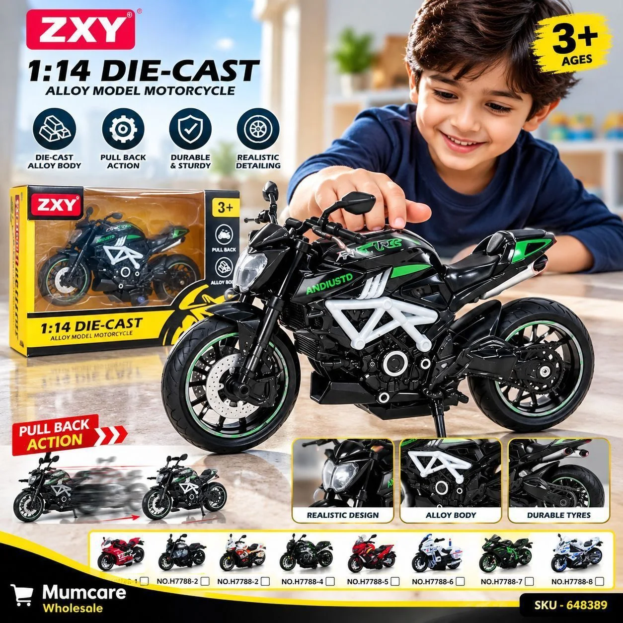 Motercycle model toy