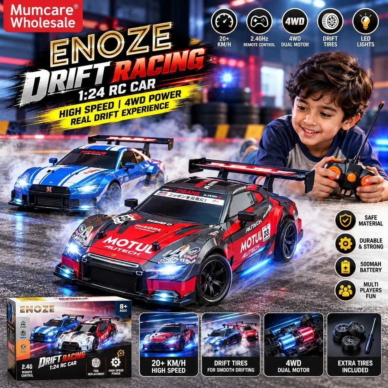 Drifting car