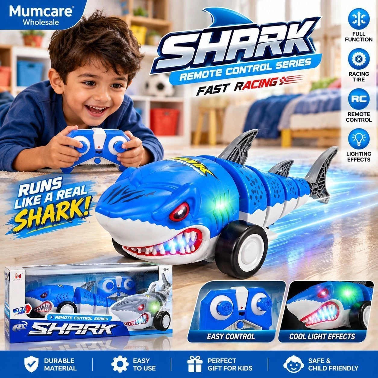 Sharks remote car