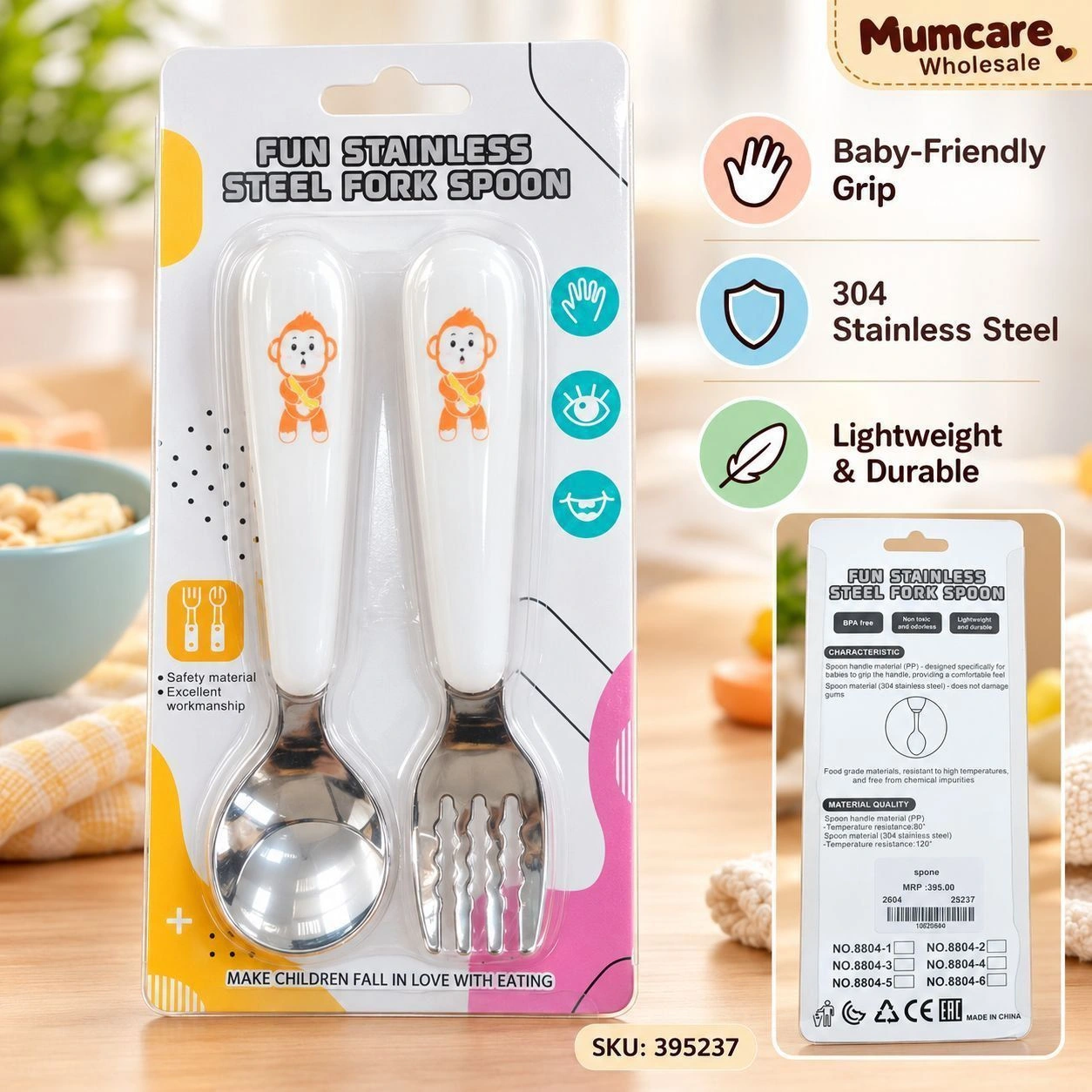 Spoon & fork set 2