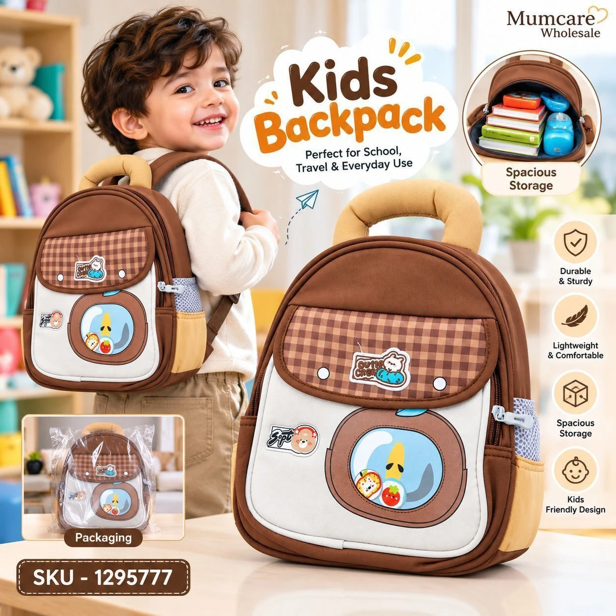 Cute Kids backpack 2