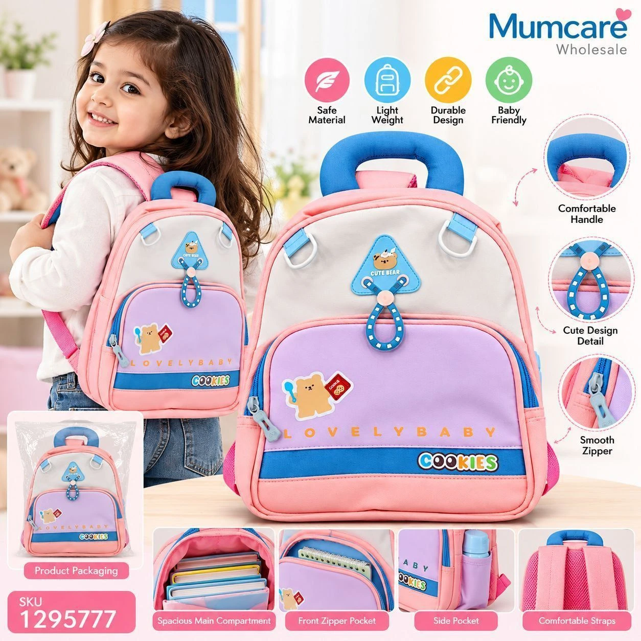 Backpack cute bear 2