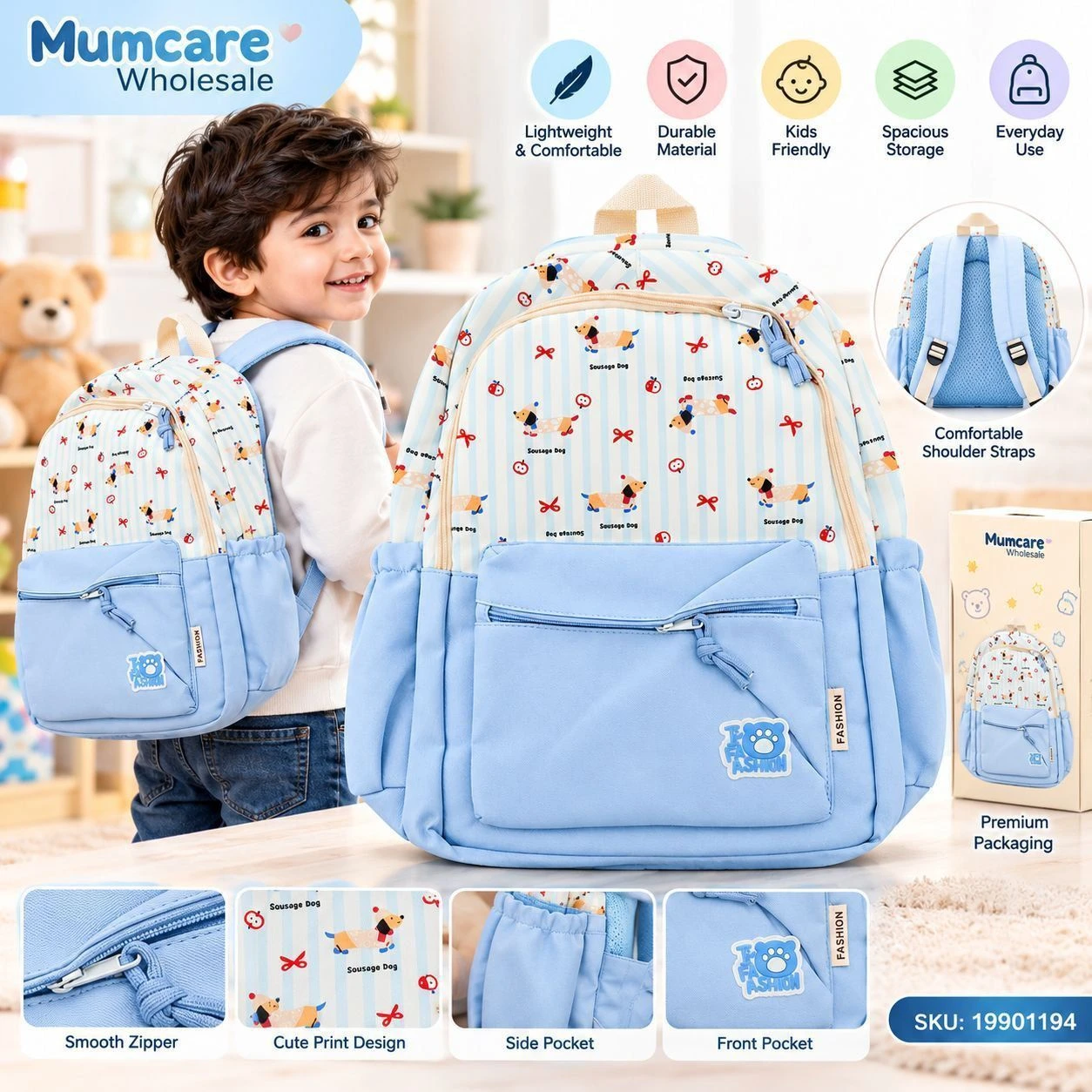Doggy school bags for kids 2