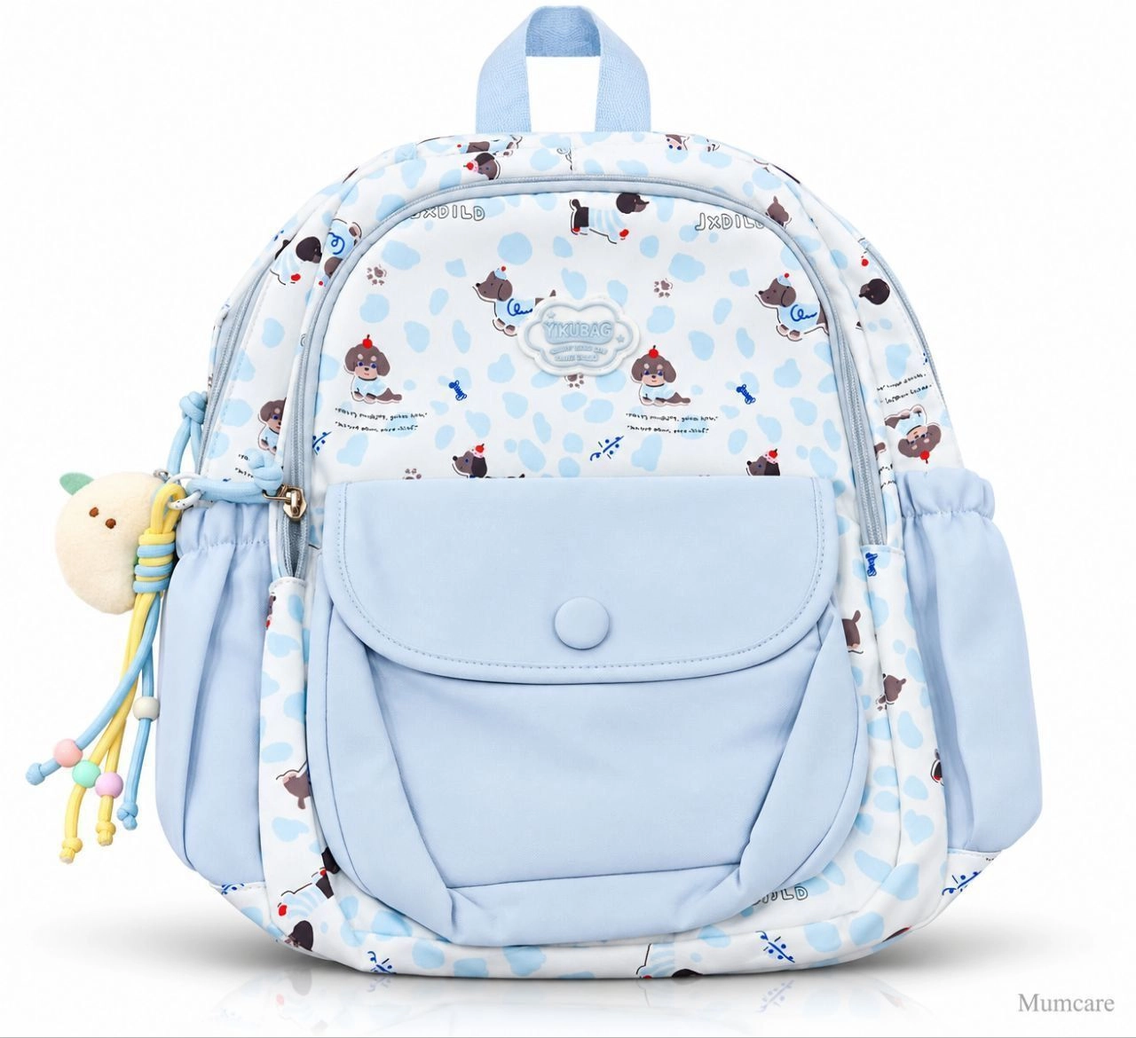 Doggy style blue colour children backpack 1