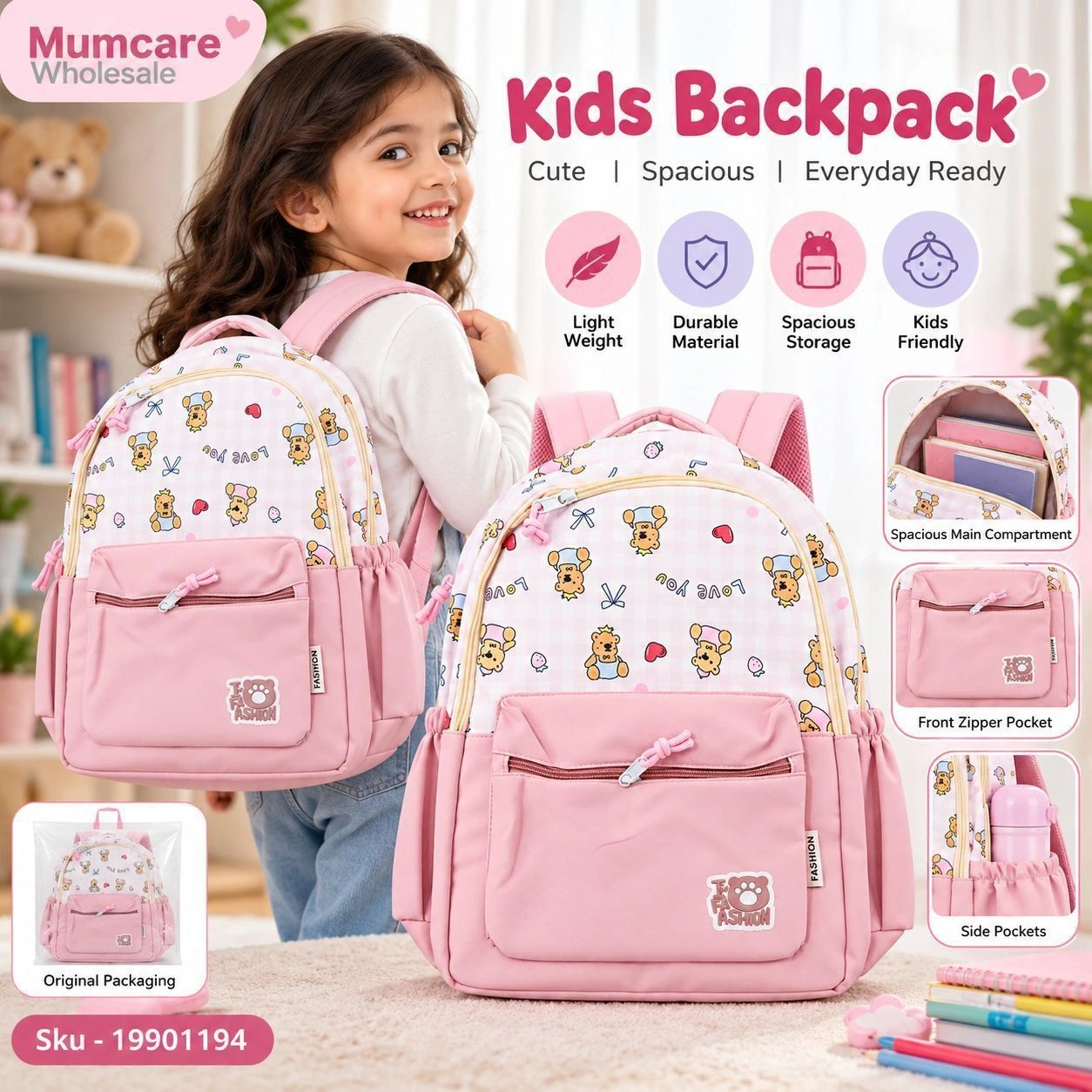 Kid's premium imported backpack 2