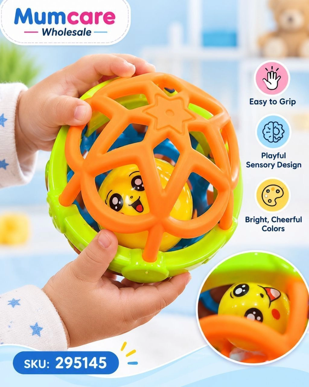 Boll with teether 2