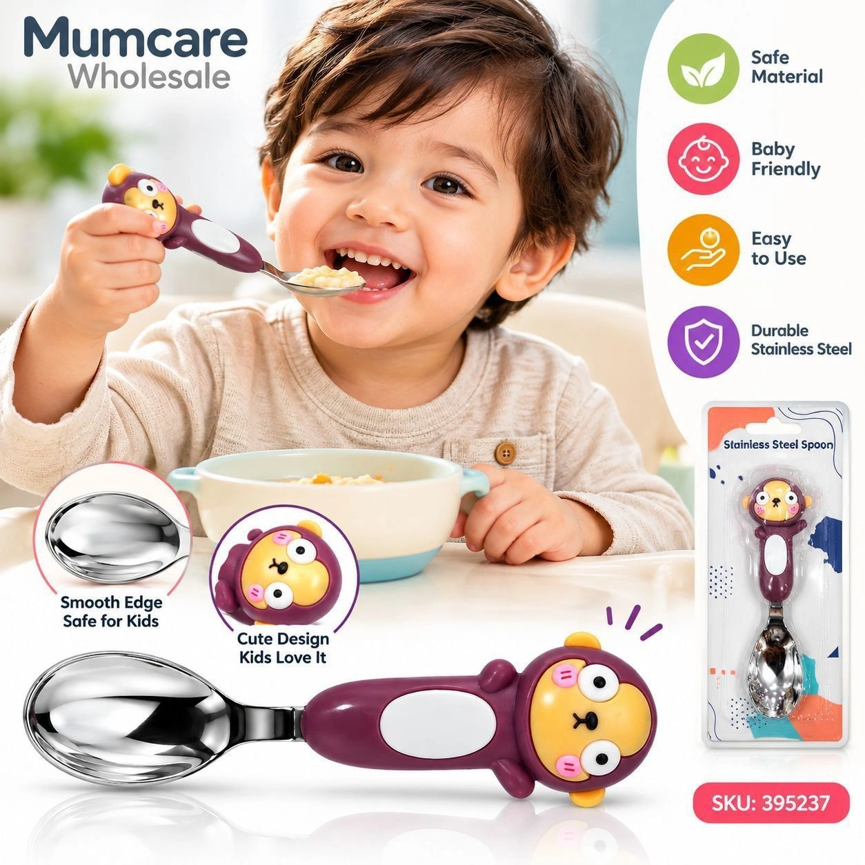 Cute Spoon for children 2
