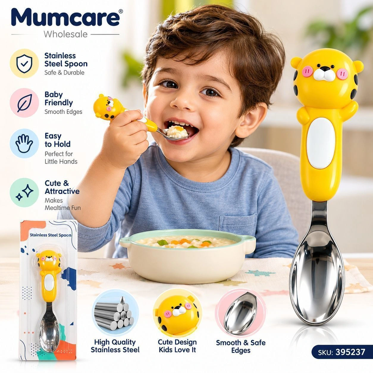 Tiger spoon for kids 2