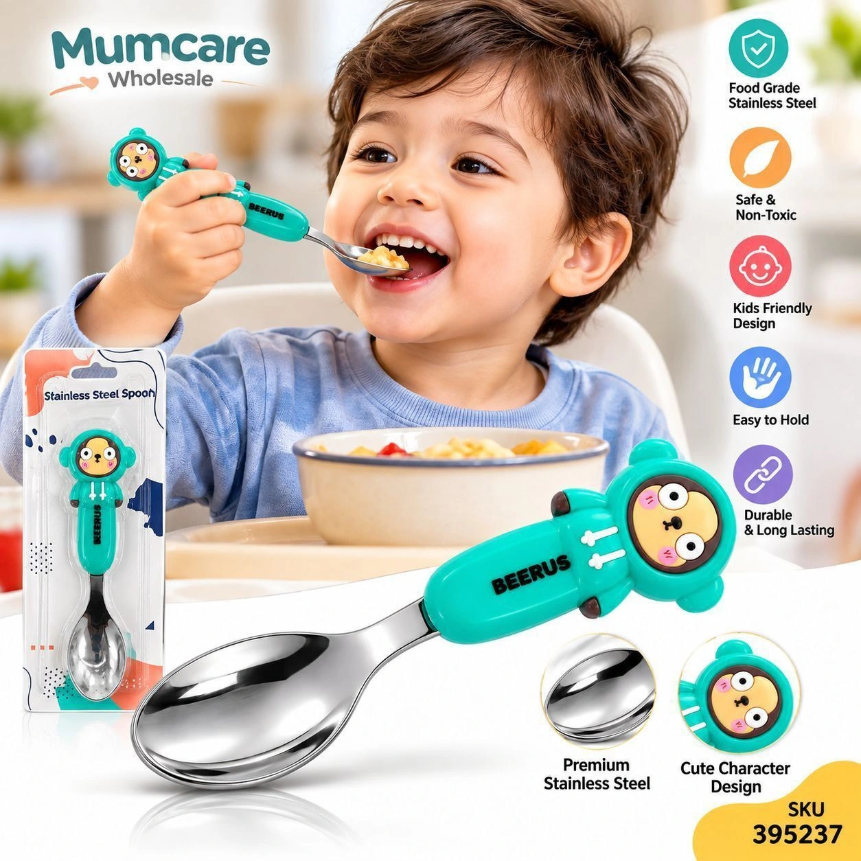 Bear children spoon for kids 2