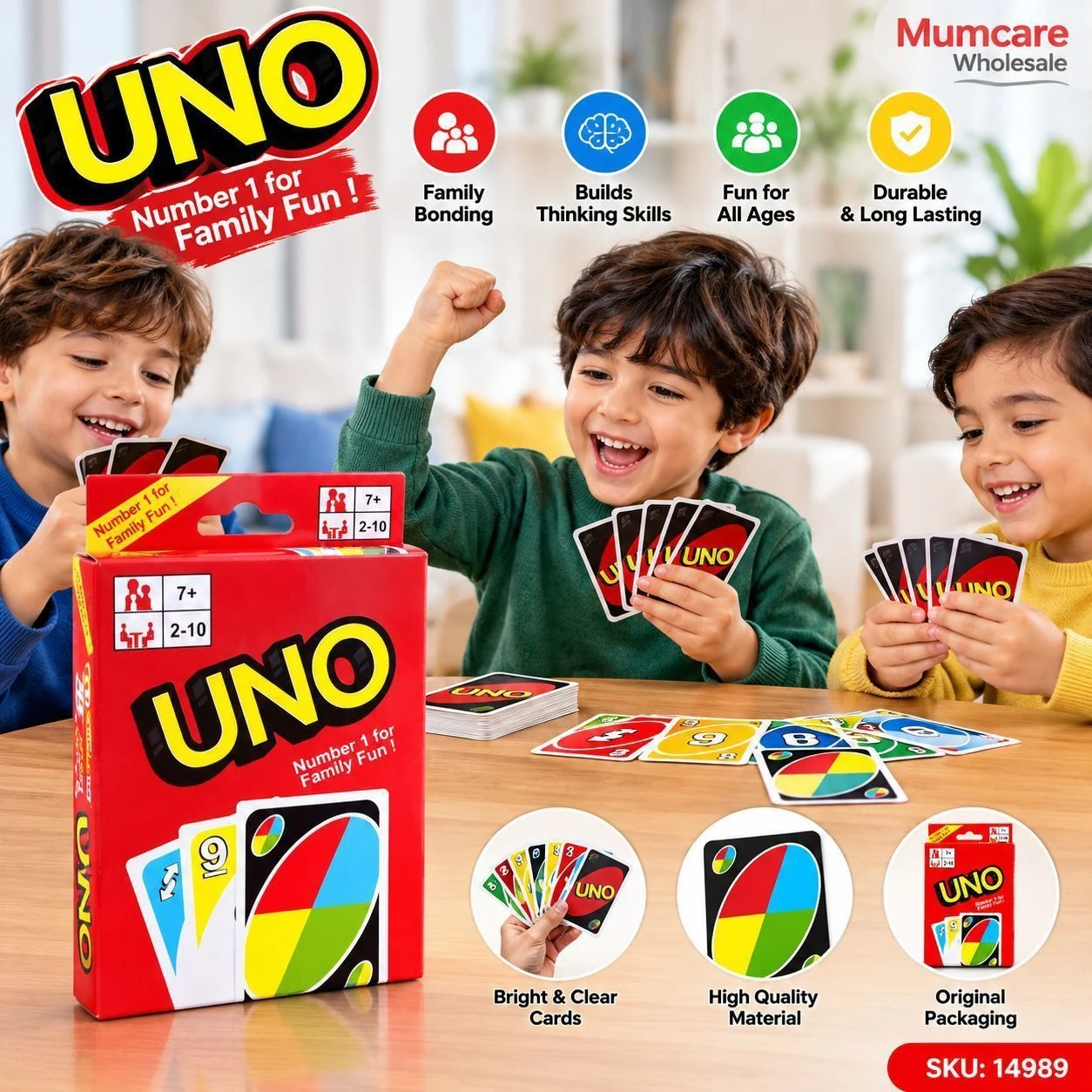 Uno game card 2