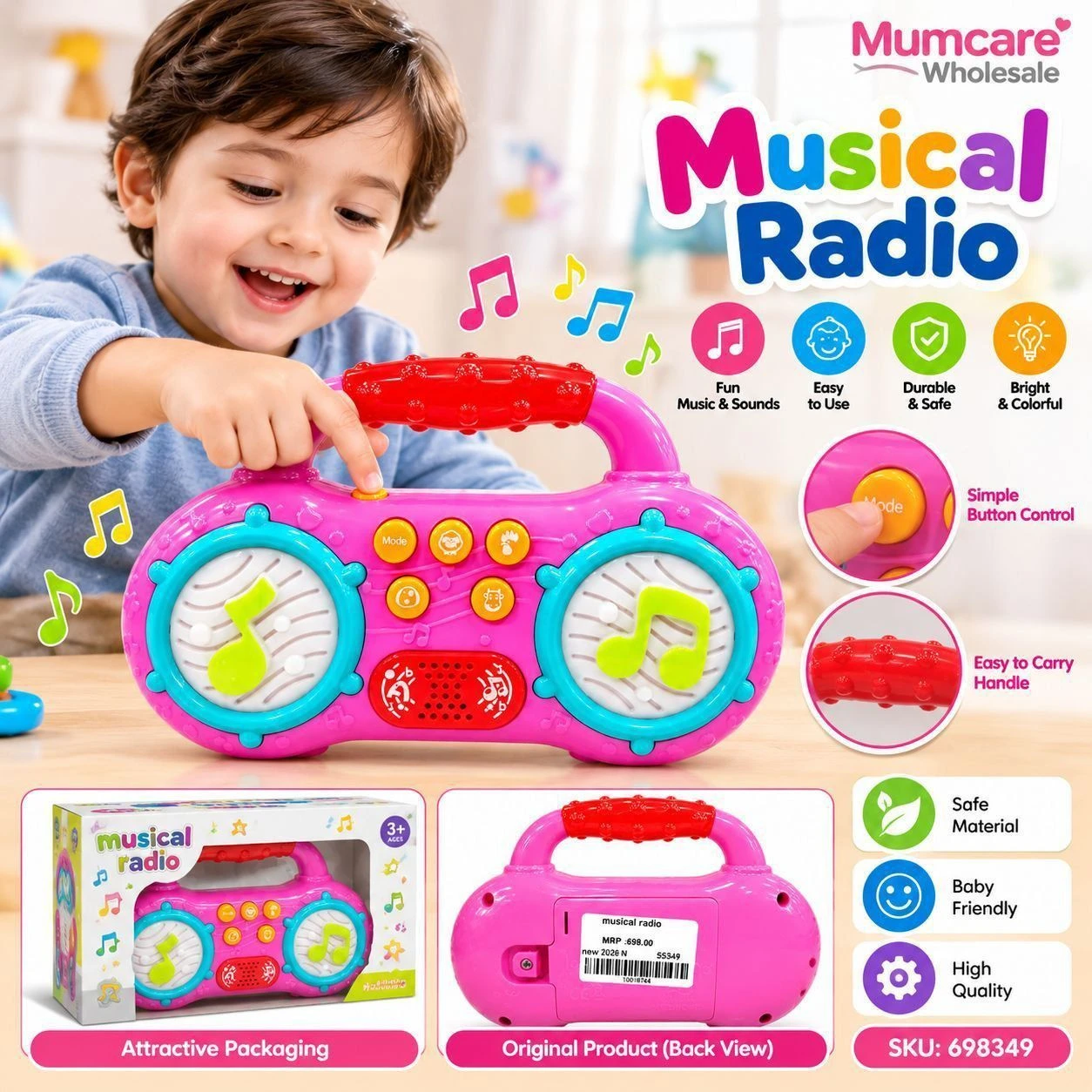 Mini Radio music children 2