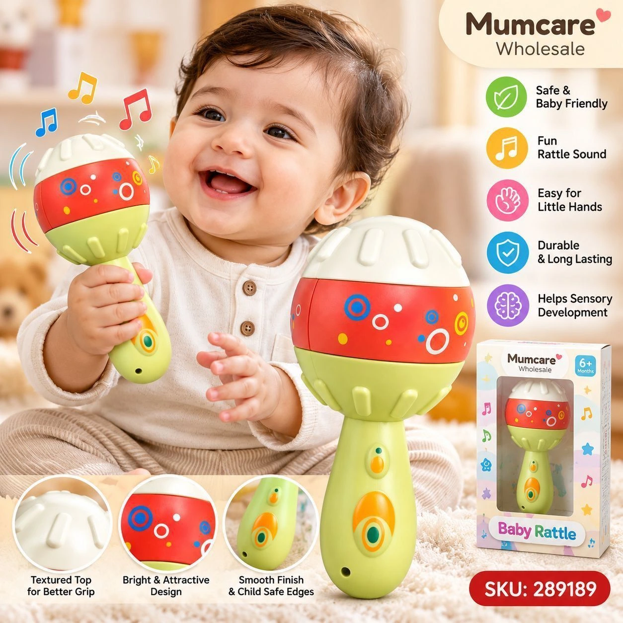 Rattle toys for kids 2