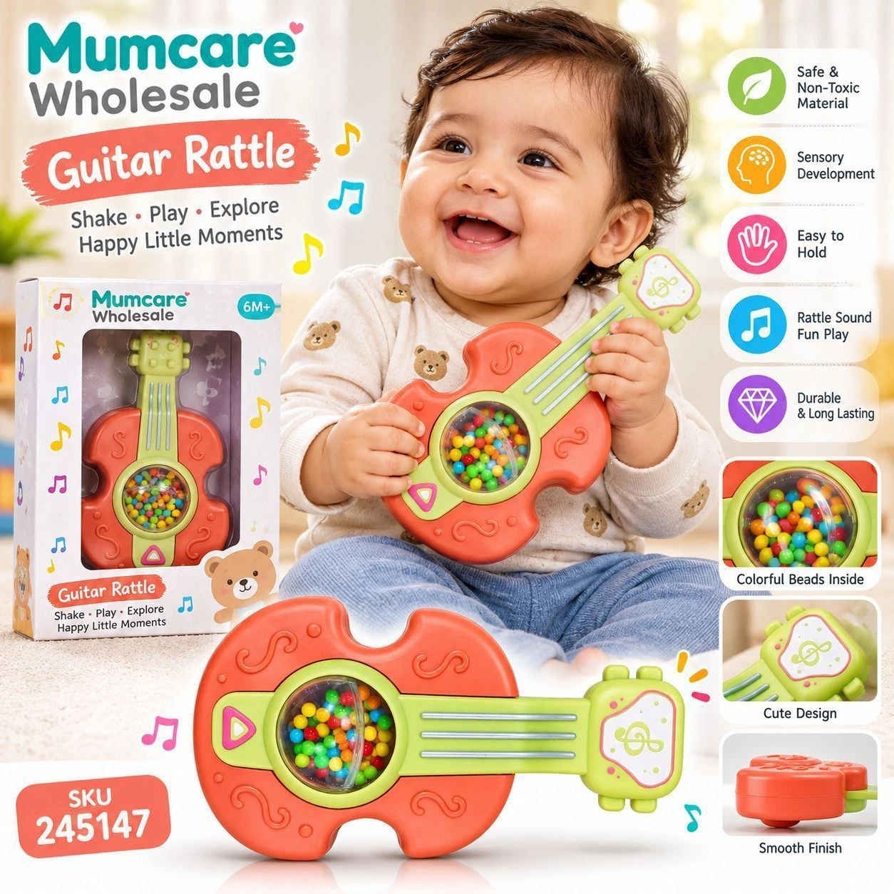 Guitar type mini toy 2