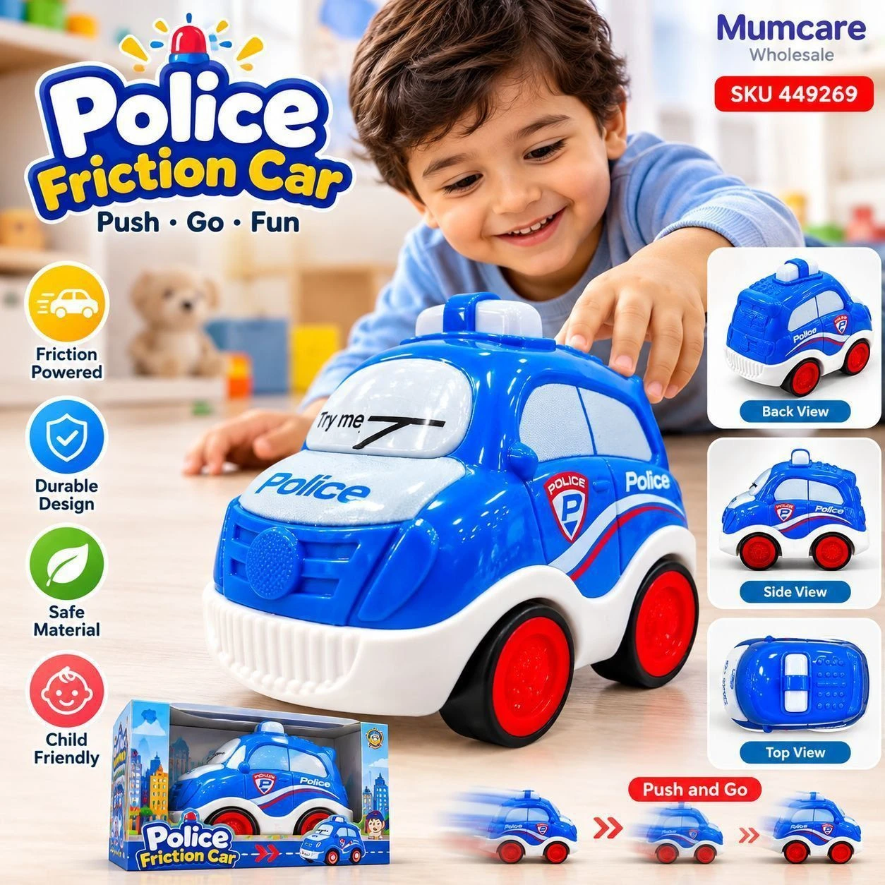 Police car mini 2