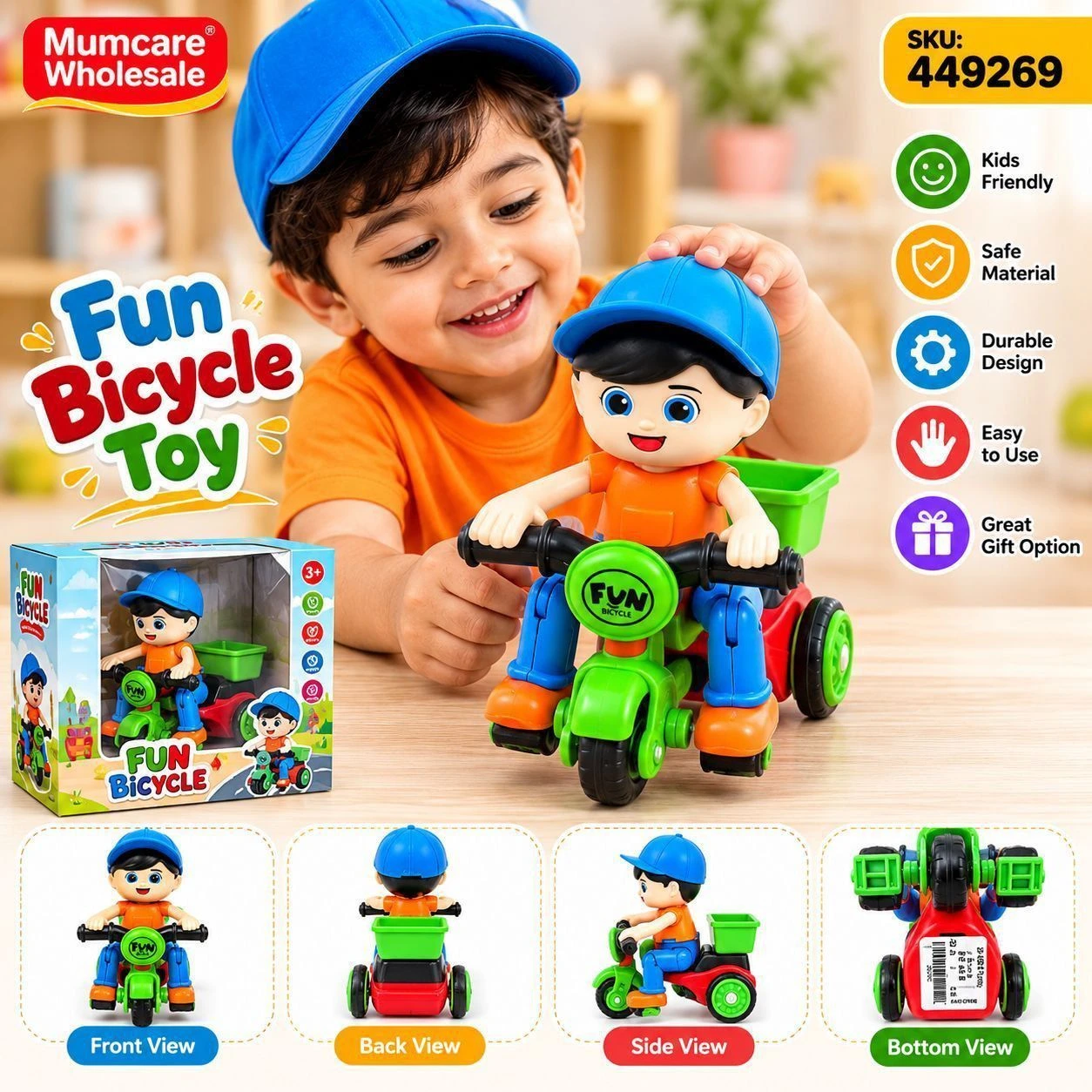 Bicycle mini toy for kids 2