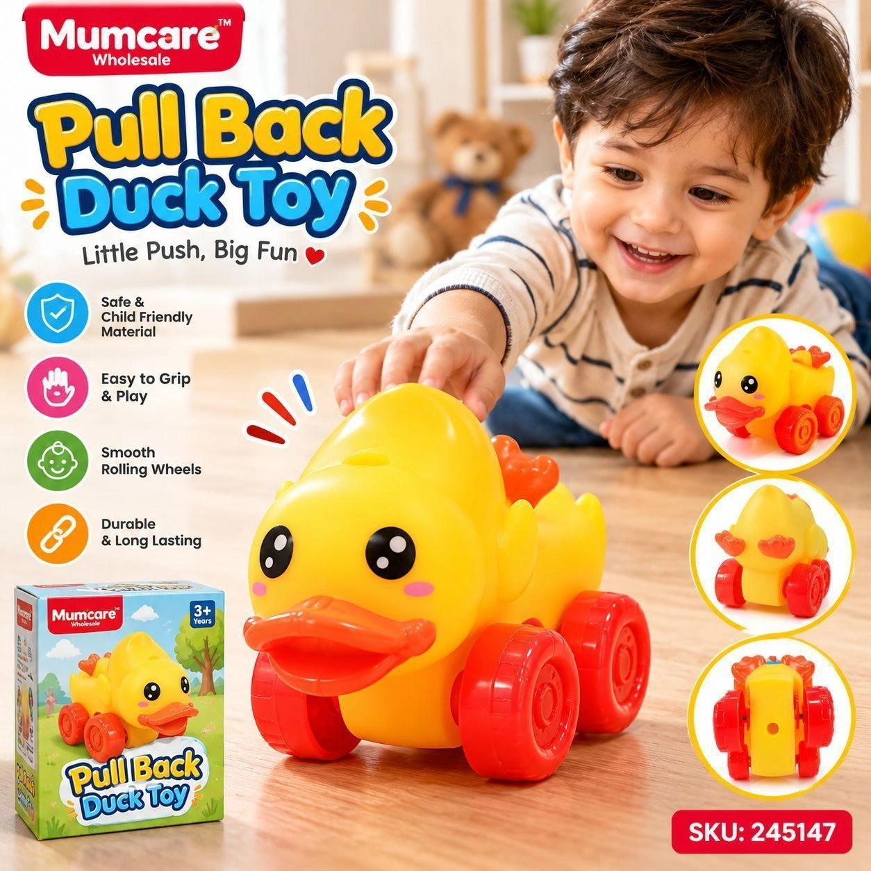 Mini duck car for children 2