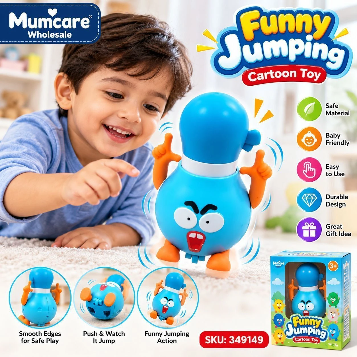 Mini angey face toy car 2