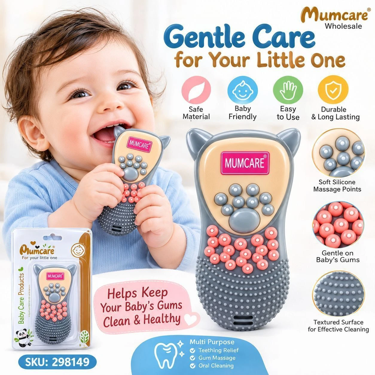 Baby phone style teether 2