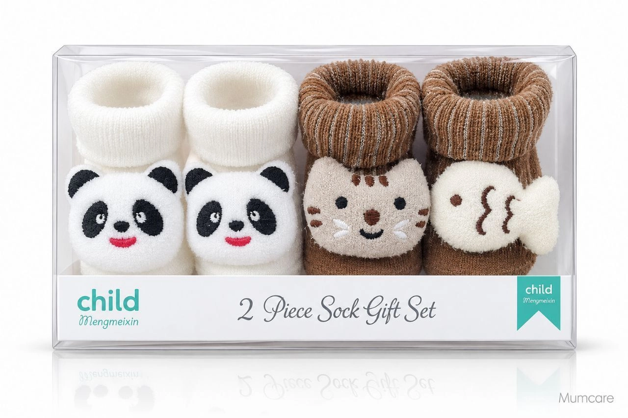 2 piece socks gift set 1