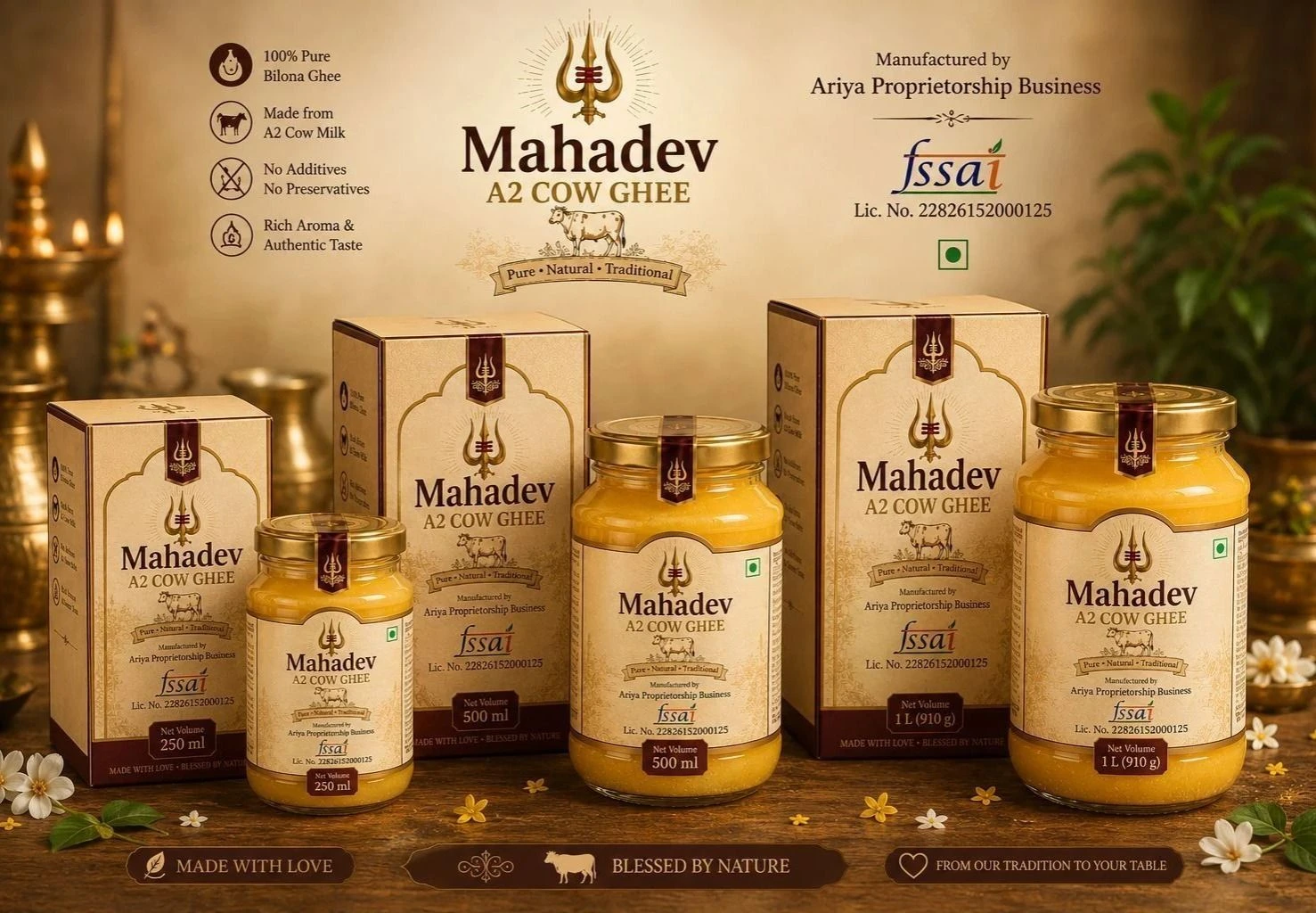 MAHADEV A2 Cow GHEE 4